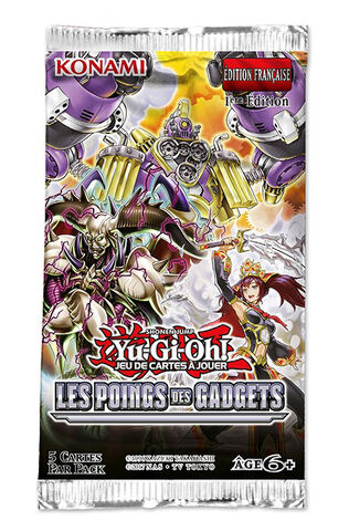 Booster - Yu-gi-oh! - Les Poings Des Gadgets  Blister